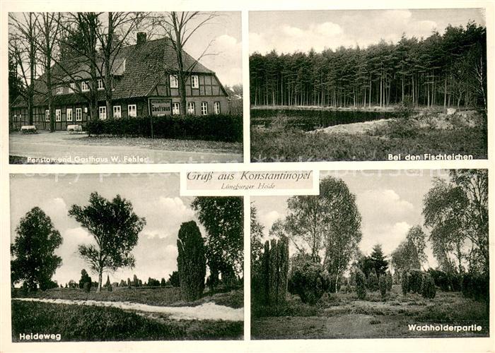 Lueneburger Heide Pension und Gasthaus Fehler Bei den Fischteichen Heideweg Wach