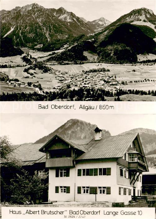Bad Oberdorf Panorama Haus Albert Brutscher