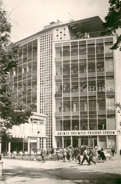 Poznan Posen The Commercial Pavilion on the grounds