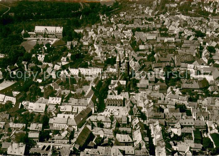 GOSLAR Harz Niedersachsen Fliegeraufnahme