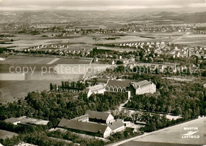 Siegburg Missionspriesterseminar St Augustin Fliegeraufnahme