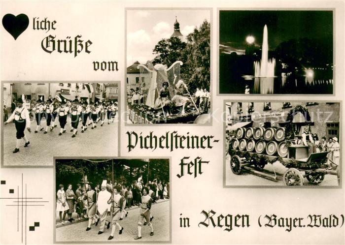 Regen Pichelsteiner Fest Umzugsbilder