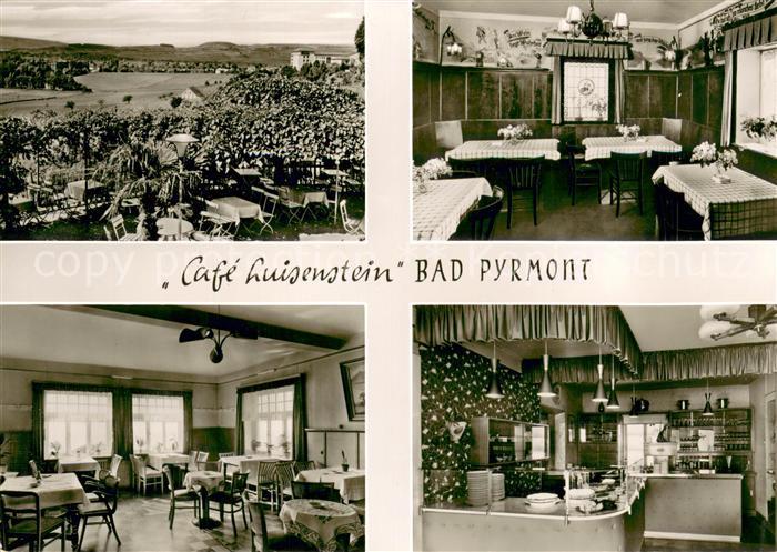 Bad Pyrmont Panorama Cafe Restaurant Luisenstein Gasstraeume Theke