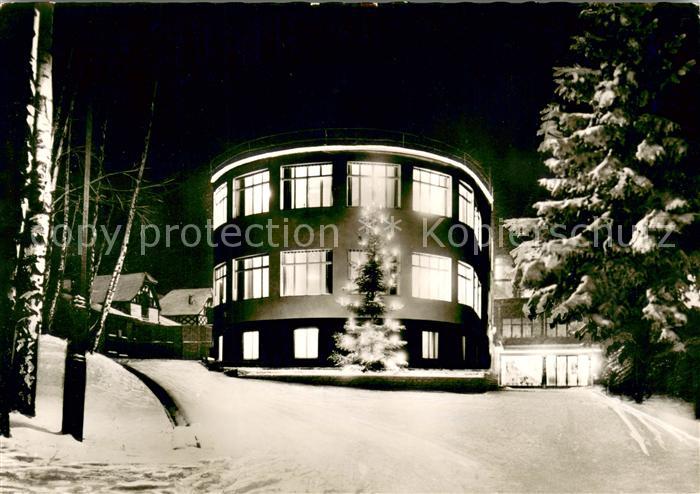 Engelthal Ortsmotiv zur Weihnachtszeit