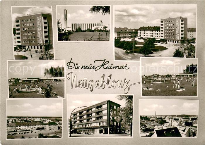 Neugablonz Orts und Teilansichten Schwimmbad