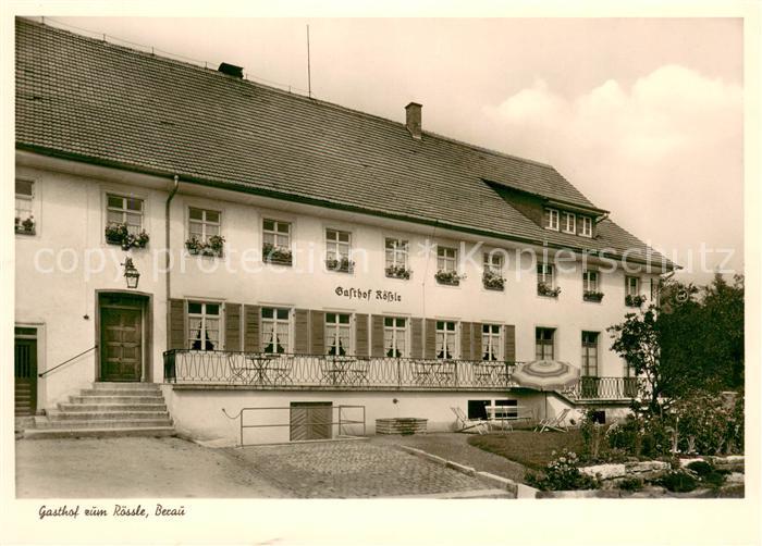 Berau Gasthof zum Roessle