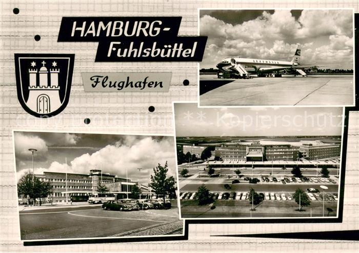 Fuhlsbuettel Flughafen Fliegeraufnahme