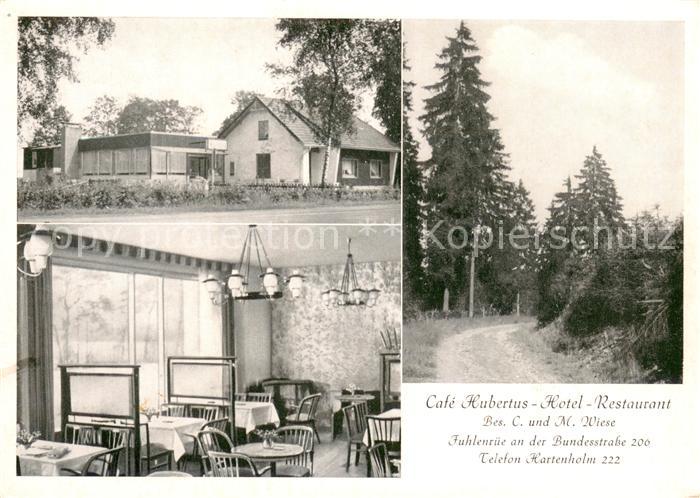 Fuhlenruee Cafe Hubertus Hotel Restaurant Gaststube