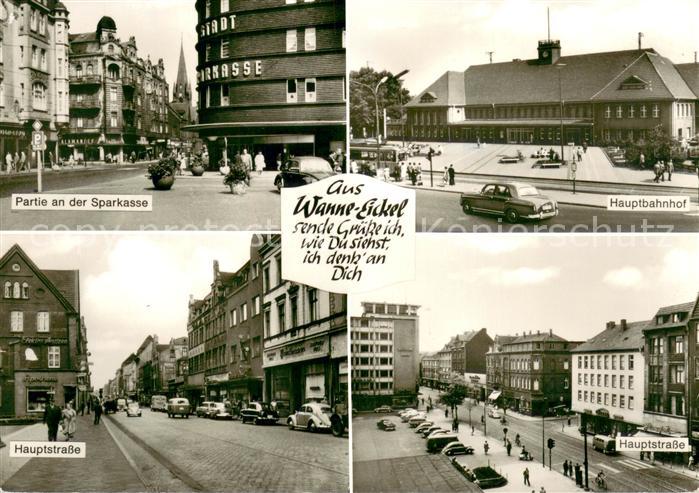 Wanne-Eickel Sparkasse Hauptbahnhof Hauptstrasse
