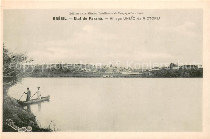 União da Vitória Uferpartie am Iguacu
