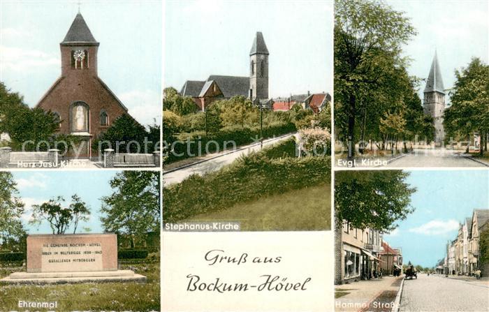 Bockum-Hoevel Kirchen Ehrenmal Hammer Strasse