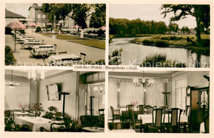 Bargteheide Oasbeker Muehle Restaurant Cafe Partie am Wasser