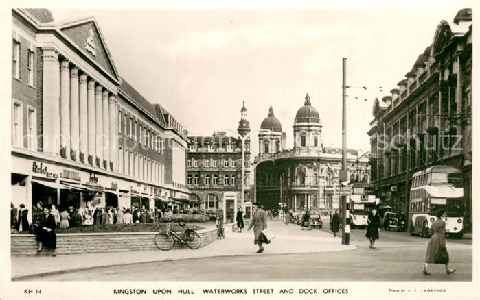 Kingston upon Hull, City of Waterworks Street and Dock Offices