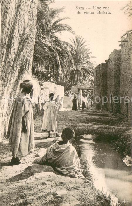 Biskra Une rue du vieux Biskra