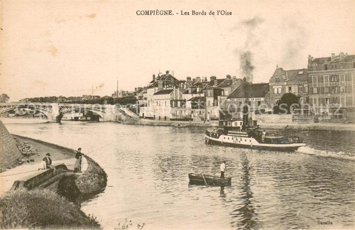 Compiegne Oise Les bords de l'Oise