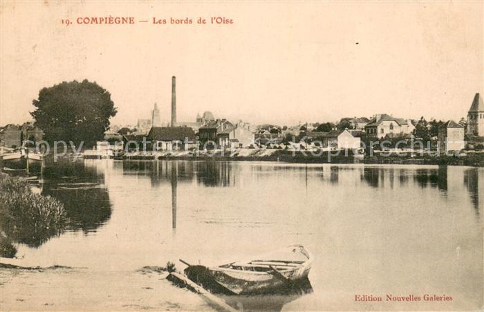 Compiegne Oise Les bords de l'Oise