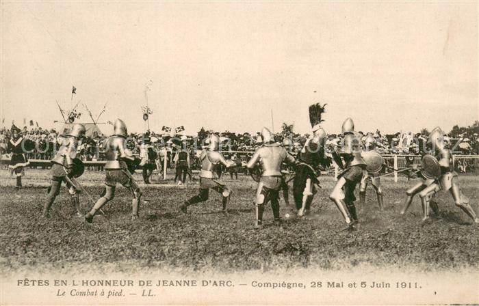 Compiegne Oise Fêtes en l Honneur de Jeanne d Arc
