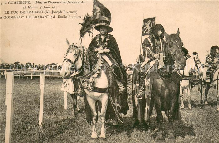 Compiegne Oise Fêtes en l_Honneur de Jeanne d_Arc Le D