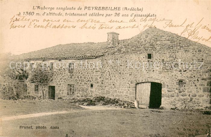 Lanarce Auberge de Peyrebeilhe