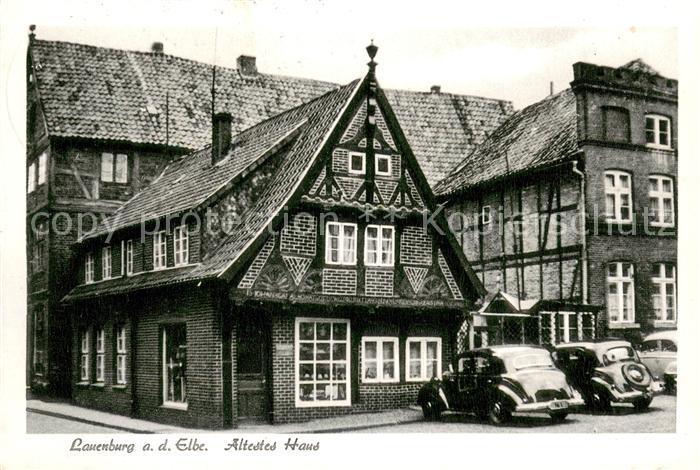 Lauenburg Elbe aeltestes Haus