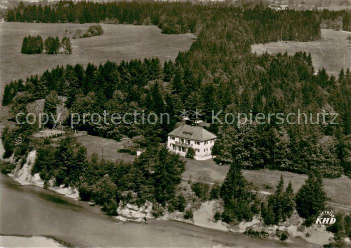 Unterleiten Schullandheim Riemerschmid Handelsschule Fliegeraufnahme