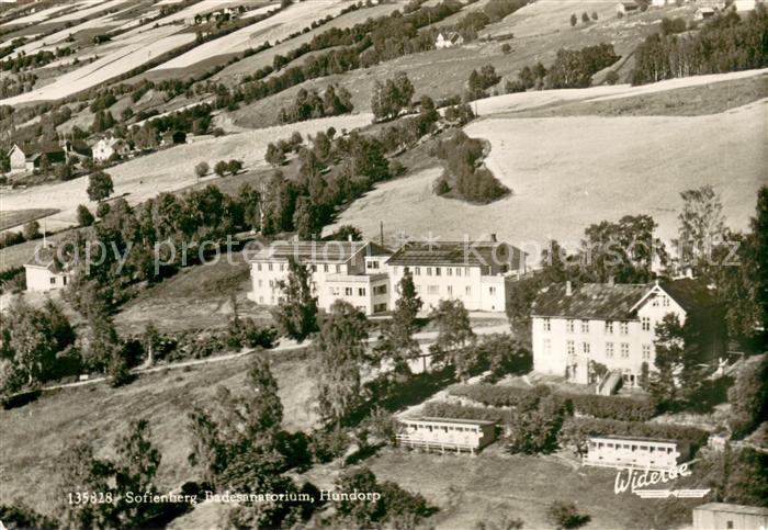 Hundorp Sofienberg Badesanatorium Fliegeraufnahme