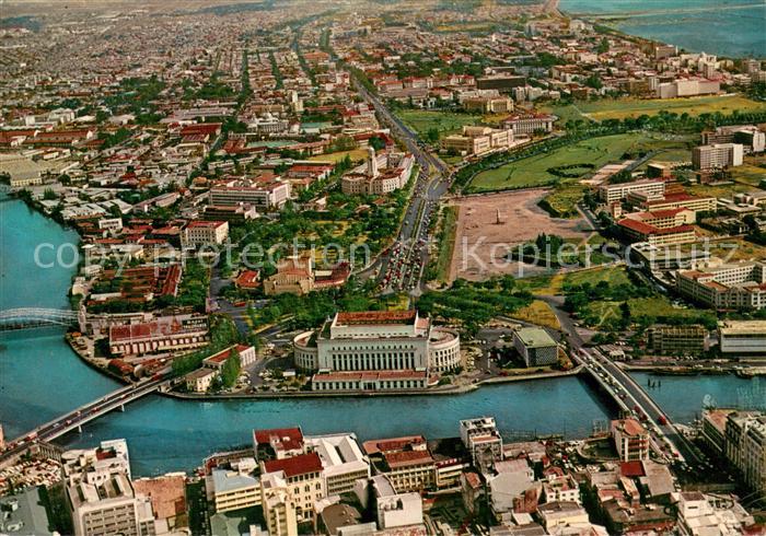 Manila Philippines Aerial view