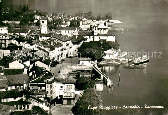 Cannobio Lago Maggiore Veduta aerea
