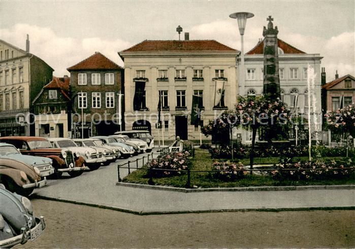 Eutin Schleswig-Holstein Markt mit Rathaus