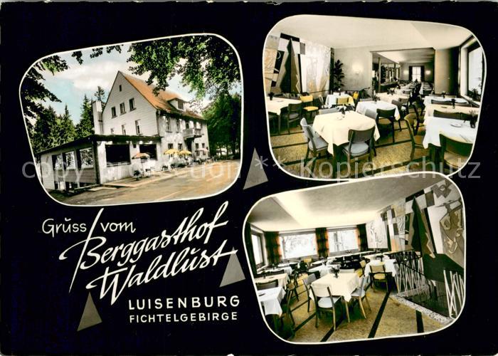 Luisenburg Berggasthof Waldlust im Fichtelgebirge