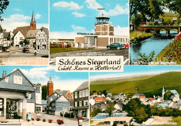 Burbach Siegerland Flughafen Siegerland Wilnsdorf Hellertal Neunkirchen Ortsansi