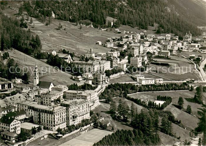 Pontresina Fliegeraufnahme