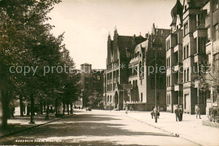 Szczecin Stettin Aleja Piastow