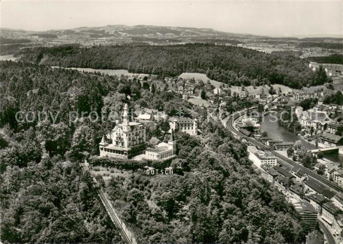 Luzern LU Hotel Guetsch Fliegeraufnahme