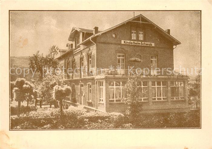 Bad Muenster Stein Ebernburg Kinderheim Schwab
