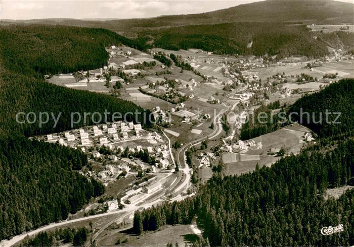 Warmensteinach Luftkurort Fliegeraufnahme