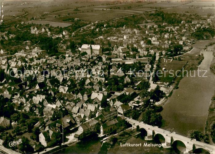 Melsungen Fulda Luftkurort Fliegeraufnahme