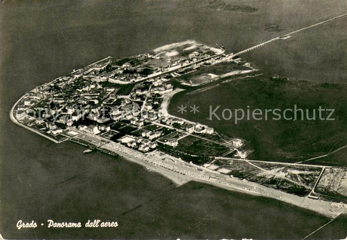 Grado Gorizia Panorama dall'aereo