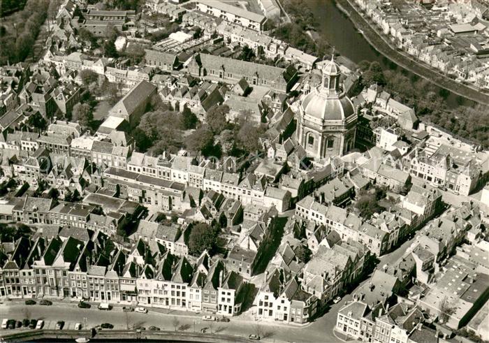Middelburg Zeeland Oostkerk luchtopname