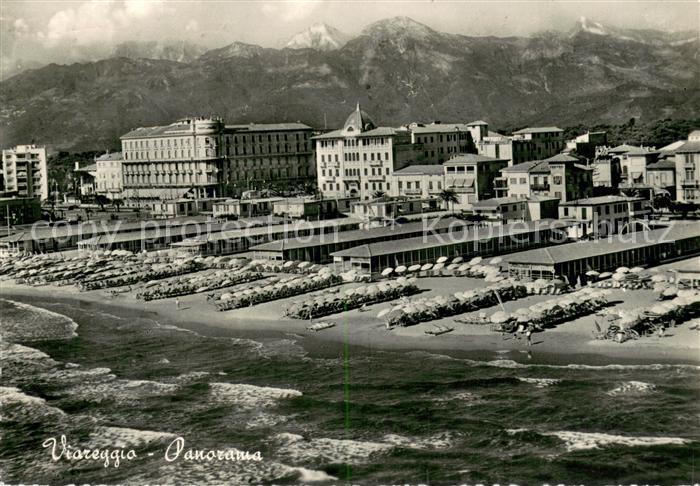 Viareggio Panorama dall'aereo