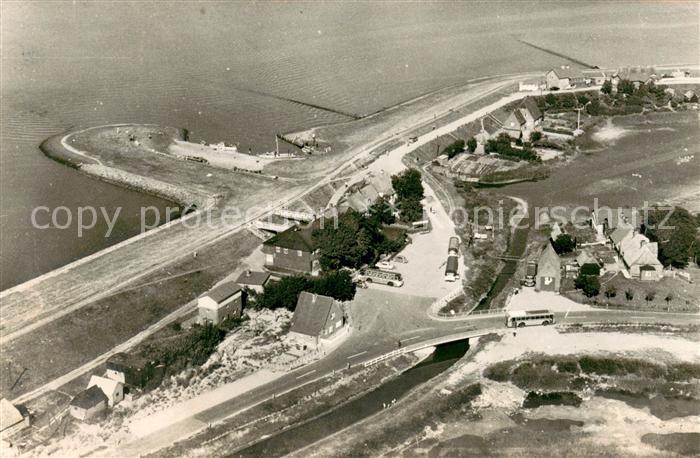 Norderhafen Insel Nordstrand Fliegeraufnahme