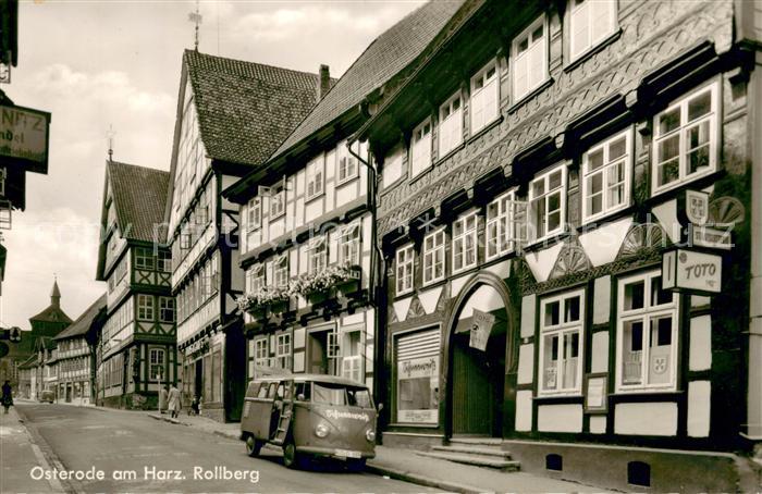 Osterode Harz Rollberg Altstadt Fachwerkhaeuser