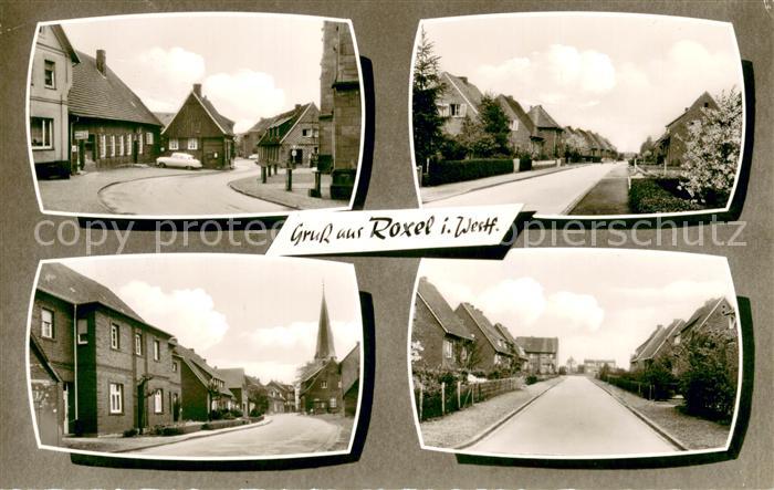 Roxel Ortsansichten Wohnsiedlung