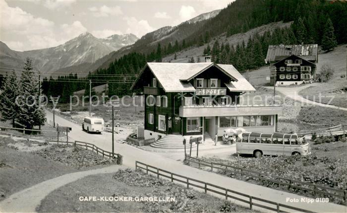 Gargellen Vorarlberg Cafe Klocker Alpen