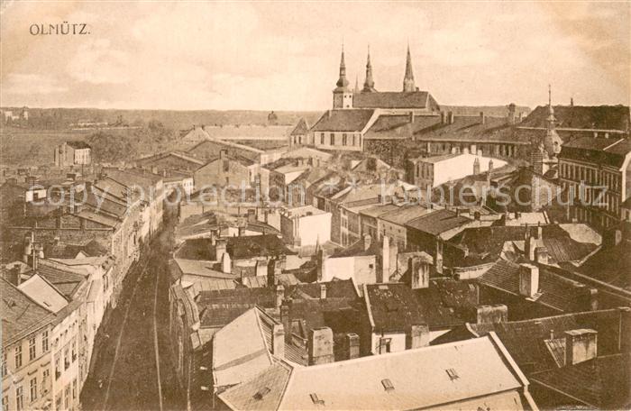 Olmuetz Olomouc Stadtpanorama Zentrum Kirche