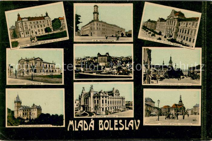 Mlada Boleslav Jungbunzlau Sehenswuerdigkeiten Gebaeude der Stadt