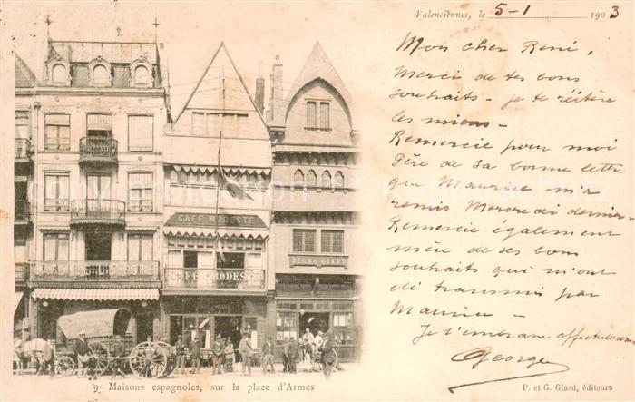 Valenciennes Maisons espagnoles Place d Armes
