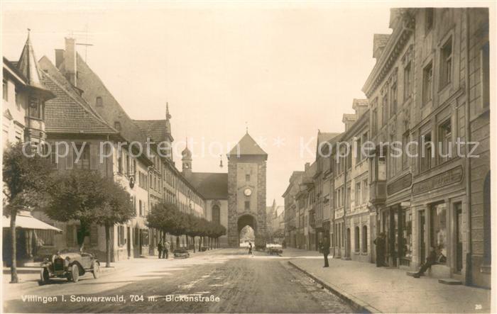 Villingen-Schwenningen Bickenstrasse Stadttor Turm