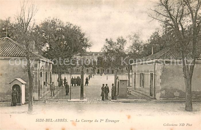 Sidi-Bel-Abbes Caserne du 1er Etranger