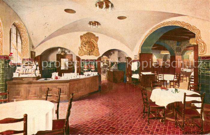 STUTTGART  CITY Rathauskeller Restaurationsraeume